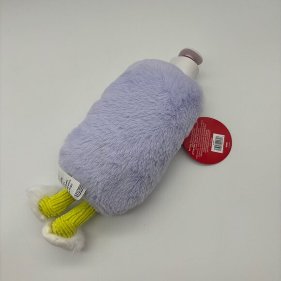 EOS Vanilla Cashmere Purple Lotion Bottle 9.5" Furry Stuffed Plush Toy Zuru NWT - Picture 2 of 3